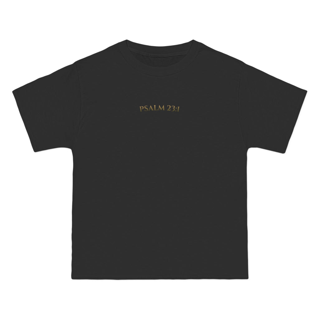 Psalm 23 T-Shirt — Christian Faith Tee with Cross & Psalm Text