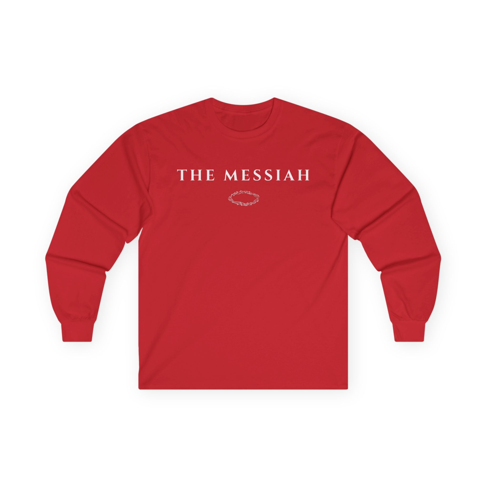 The Messiah Long Sleeve Tee — Christian Isaiah 9:6 Scripture Shirt