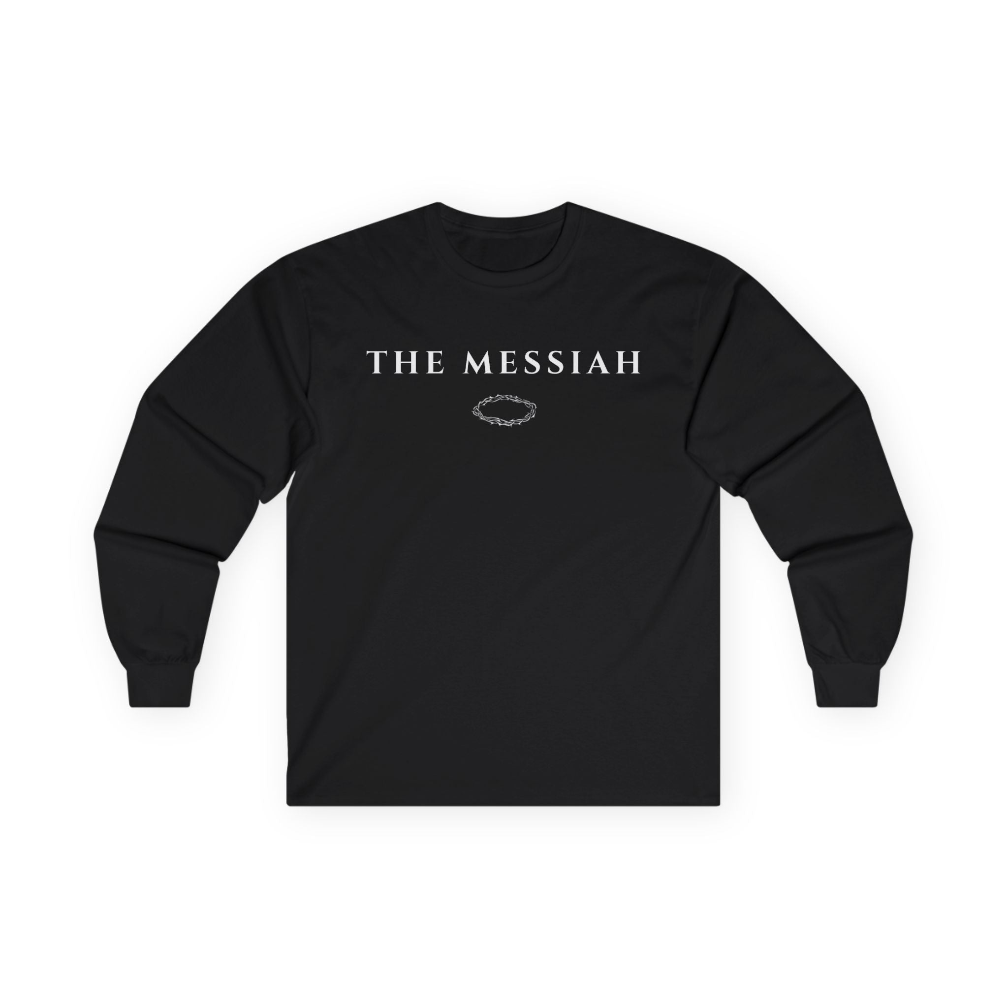 The Messiah Long Sleeve Tee — Christian Isaiah 9:6 Scripture Shirt