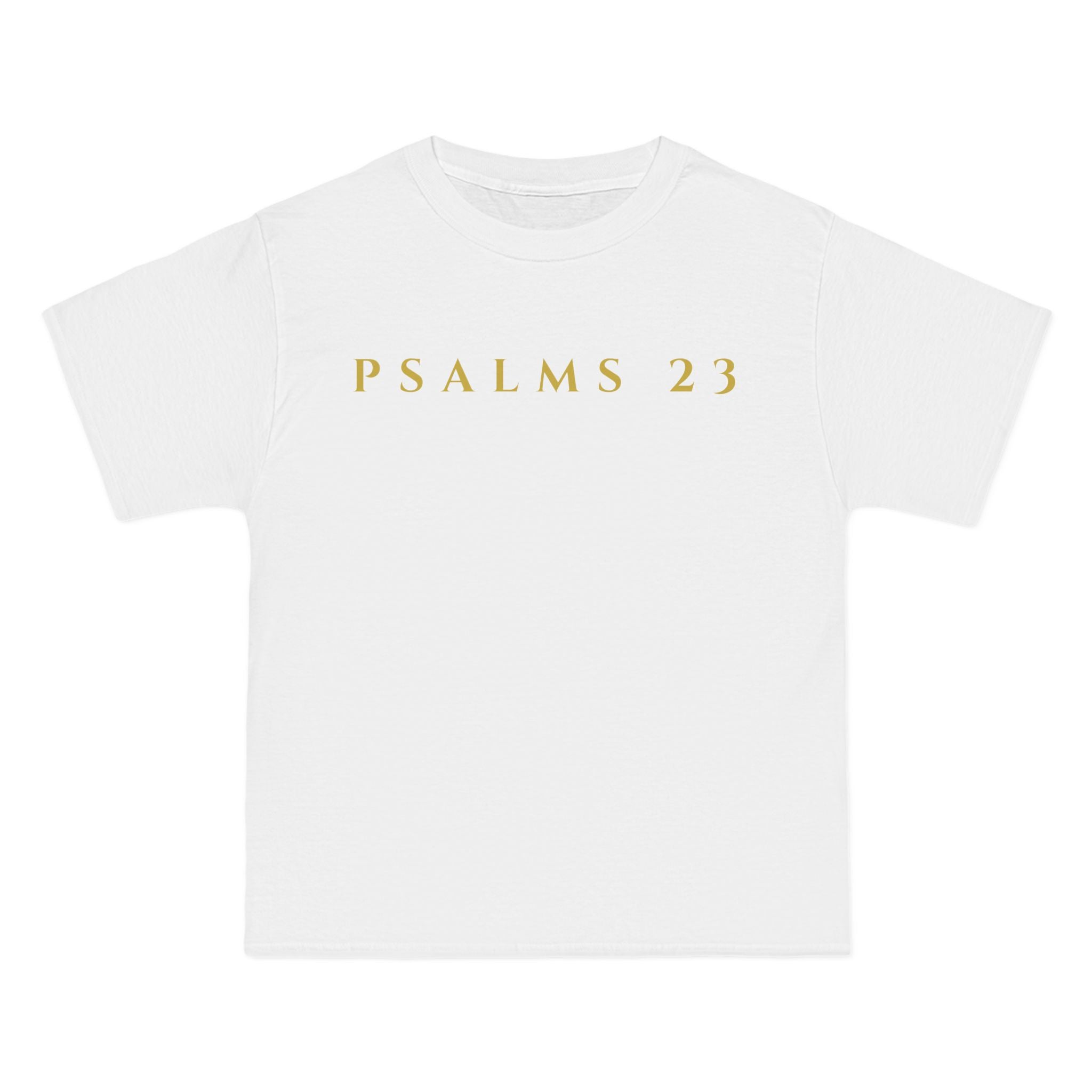 Psalms 23 Christian T-Shirt — Minimal Faith Tee