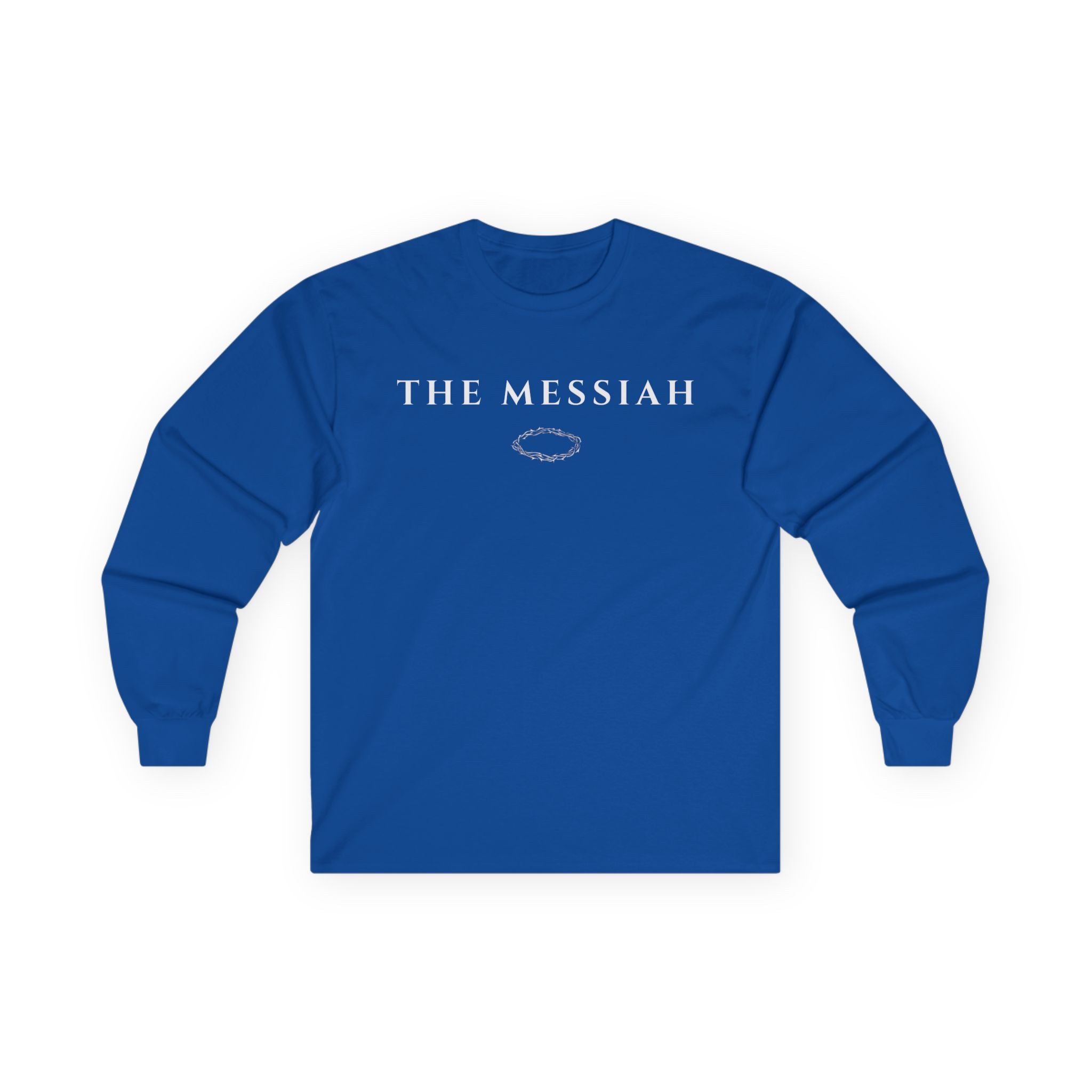 The Messiah Long Sleeve Tee — Christian Isaiah 9:6 Scripture Shirt
