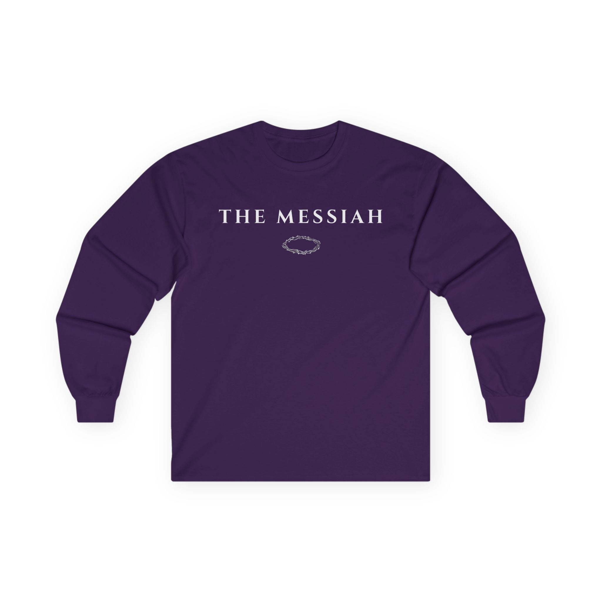 The Messiah Long Sleeve Tee — Christian Isaiah 9:6 Scripture Shirt