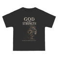 God Is My Strength T-Shirt — Inspirational Christian Faith Tee