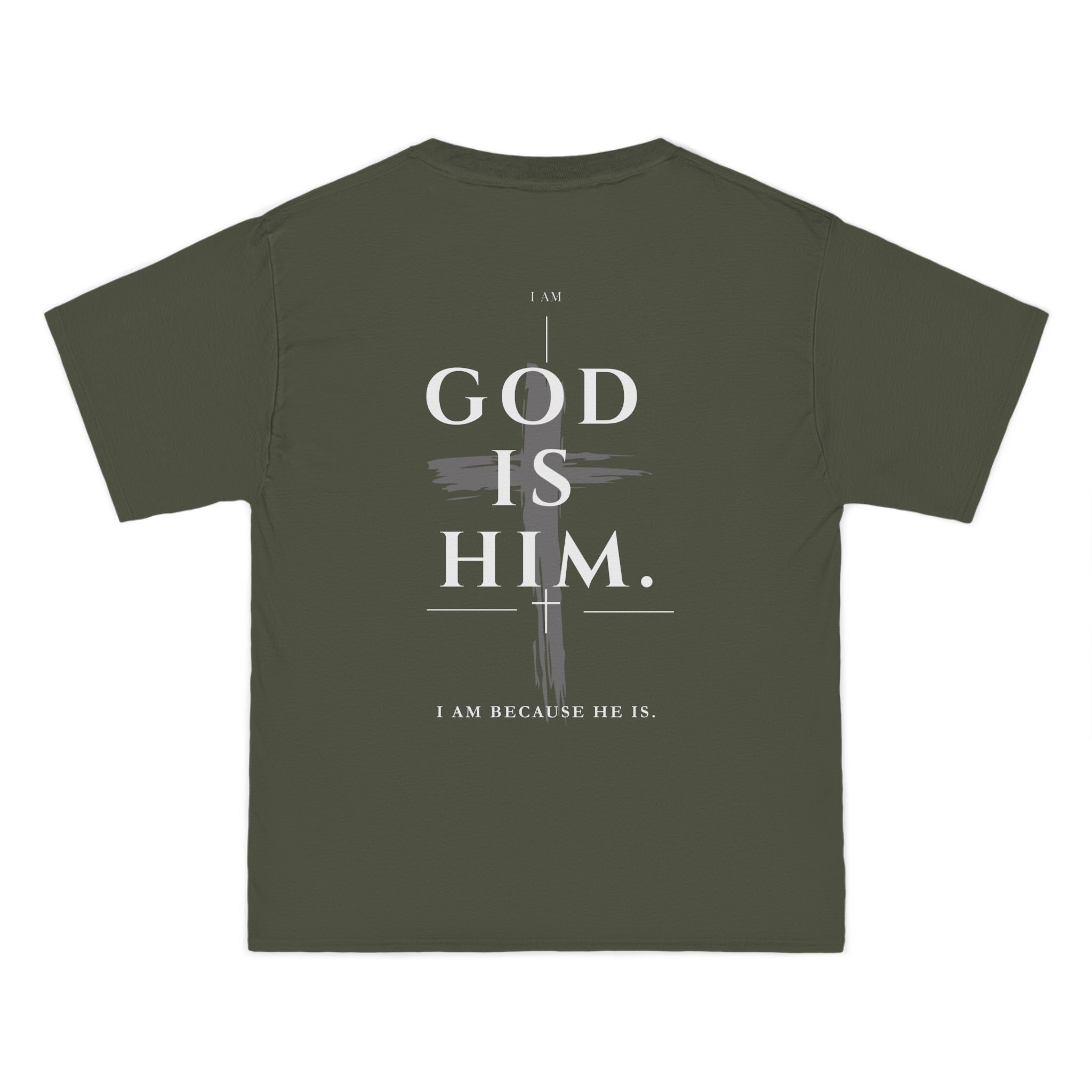 Christian "I AM" Faith T-Shirt — God Is Him Scripture Tee