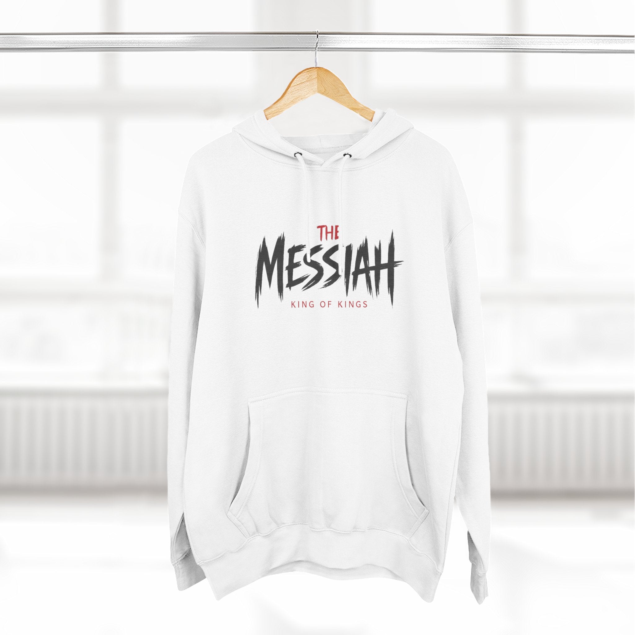 Warning The Messiah is Coming Hoodie — "Repent" Christian Faith Pullover