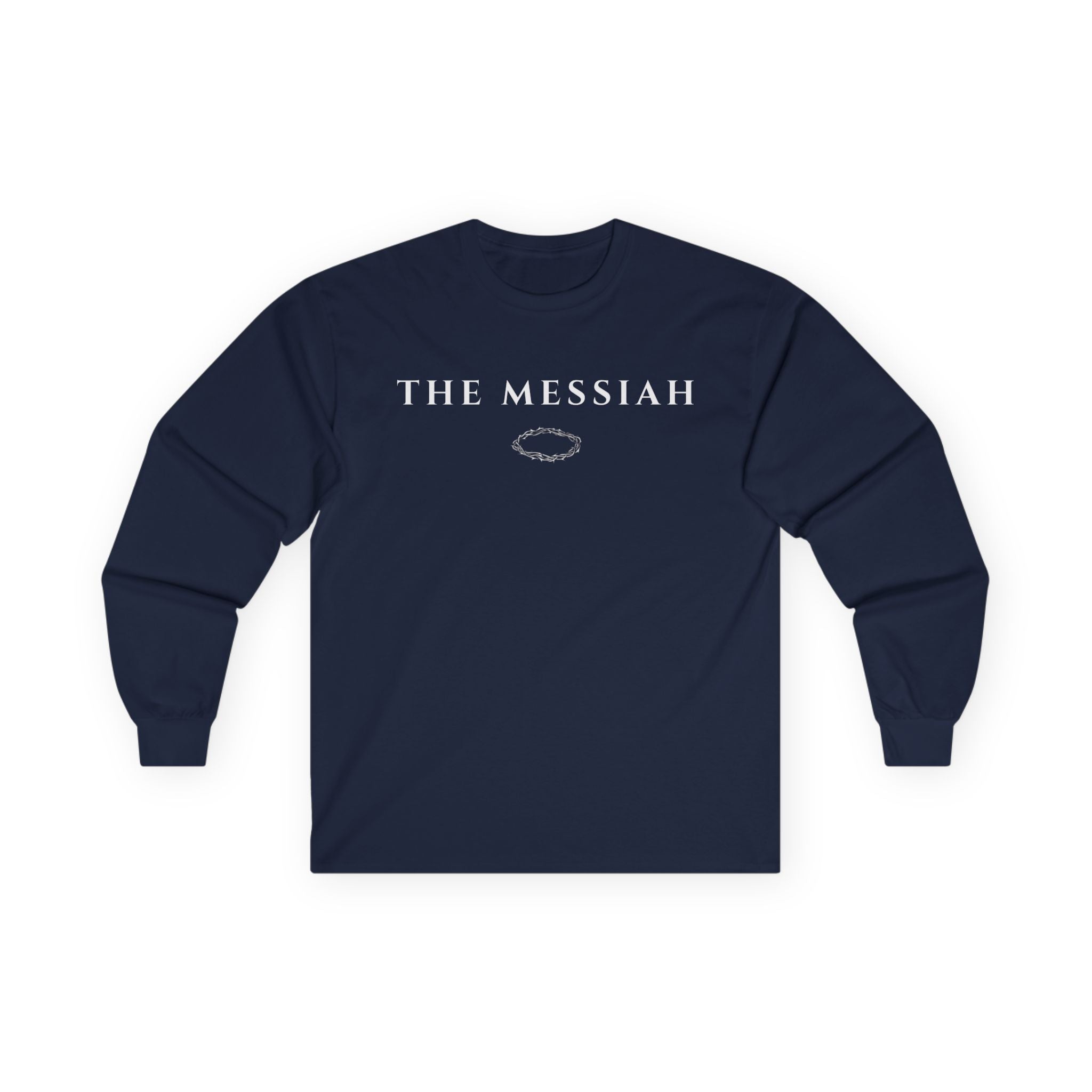 The Messiah Long Sleeve Tee — Christian Isaiah 9:6 Scripture Shirt