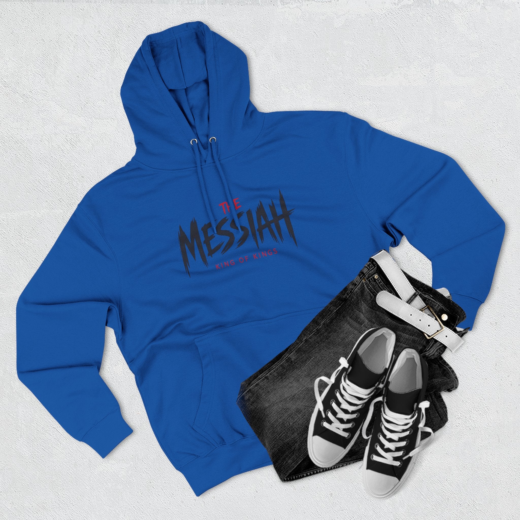 Warning The Messiah is Coming Hoodie — "Repent" Christian Faith Pullover
